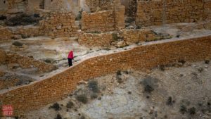 Donna Berbera ripresa durante Viaggio fotografico in Tunisia